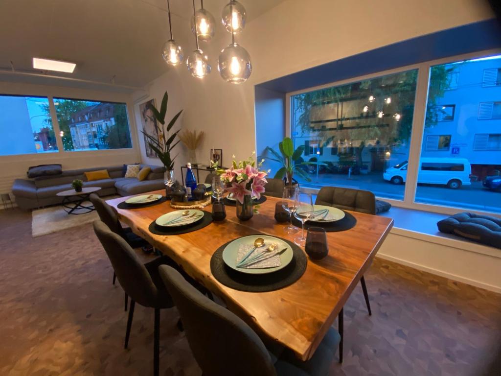 120m2 modern 3-Bedroom Loft in Zürich - Resim 18