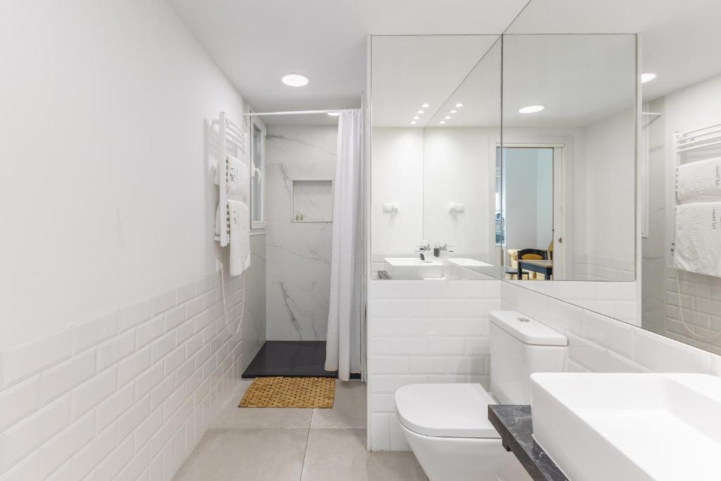 Kúpeľňa v ubytovaní Galileo apartment