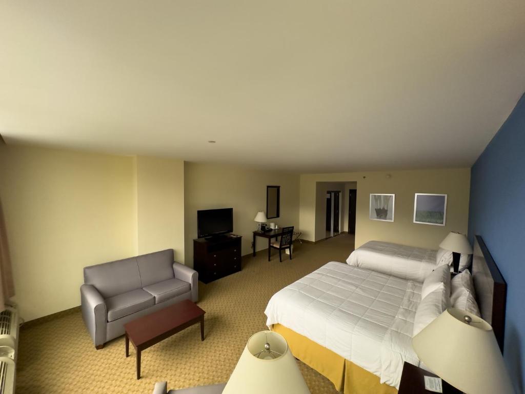TV a/nebo společenská místnost v ubytování Intercity Hotels San Pedro Sula