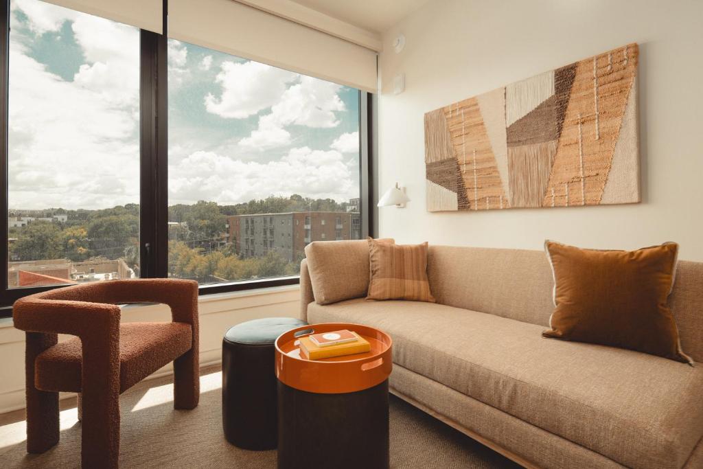 Posezení v ubytování Scout Living, powered by Placemakr - Midtown