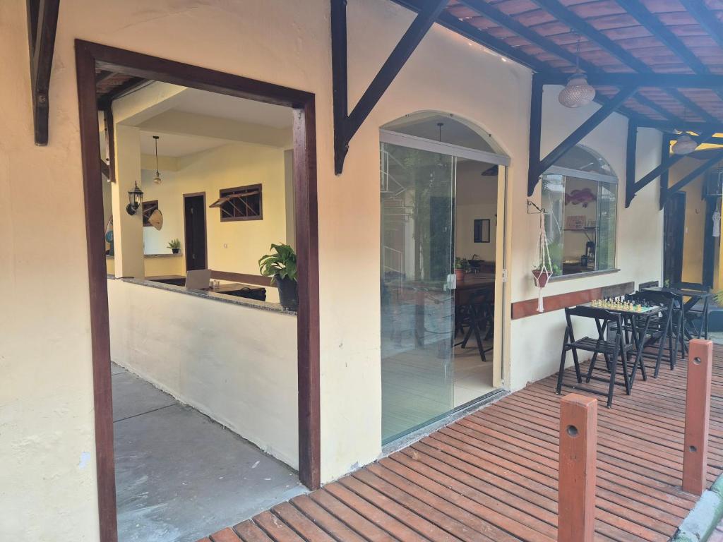 Restaurace v ubytování Dendê Jazz Hostel e Pousada