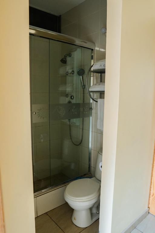 Koupelna v ubytování TruGarden Hotel Trujillo