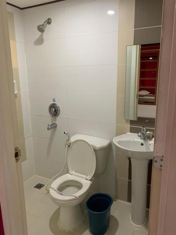 Koupelna v ubytování Hotel Sogo Davao