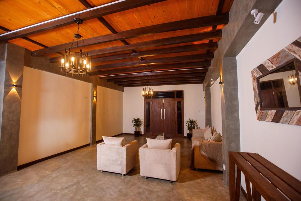 Posezení v ubytování Pekoe Lodge