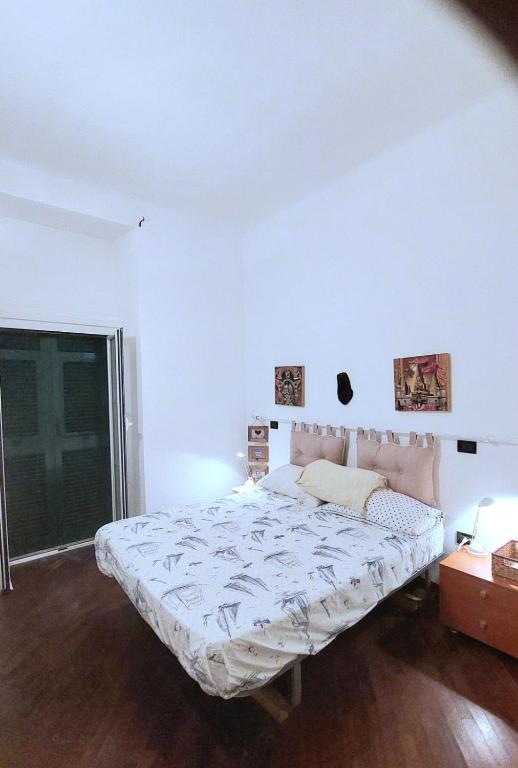 Postel nebo postele na pokoji v ubytování Casa con giardino vicina a tutto