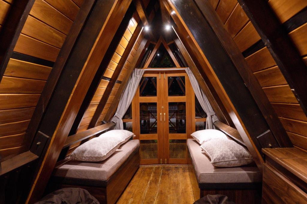Posezení v ubytování Aadiv Twin Villas