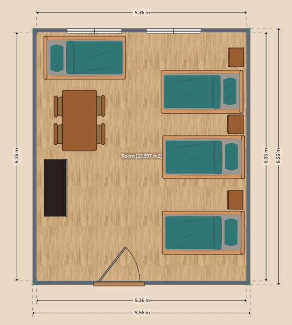 Shirdel Pension - Standard Quadruple Room