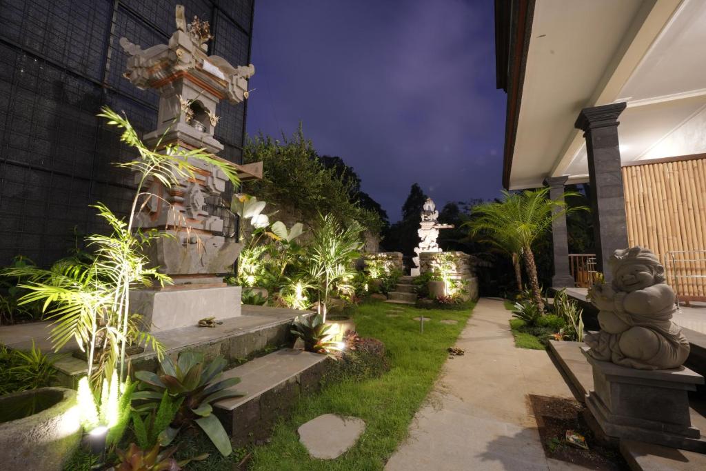 Zahrada ubytování Winaka Ubud