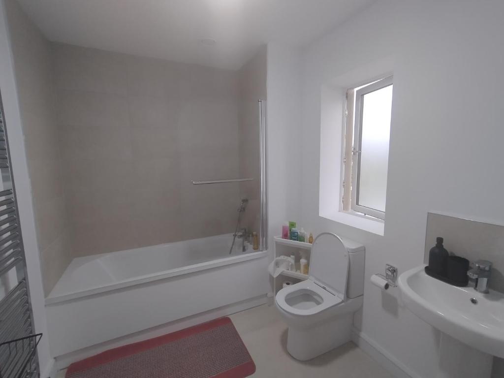 Koupelna v ubytování Homestay