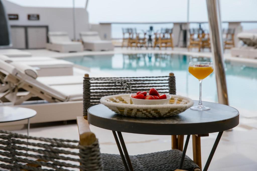 Nápoje v ubytování Grand View - Megalochori Santorini