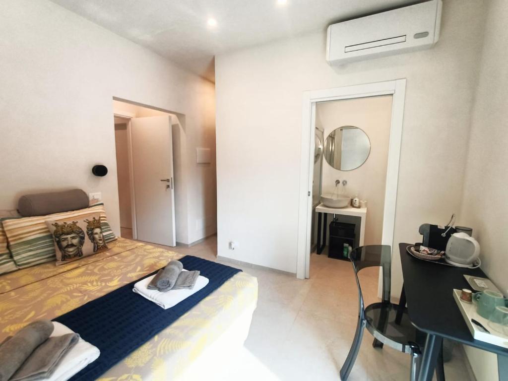 Kuchyň nebo kuchyňský kout v ubytování Acciana Rooms
