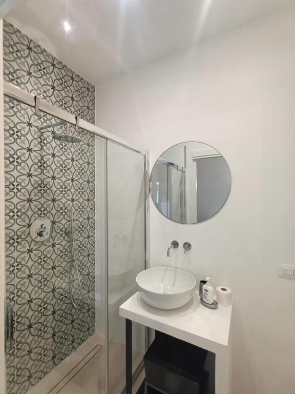 Koupelna v ubytování Acciana Rooms