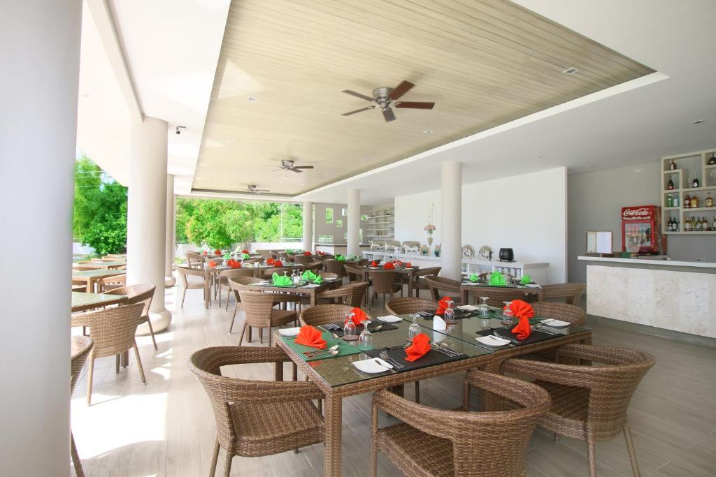 Restaurace v ubytování Bohol Shores