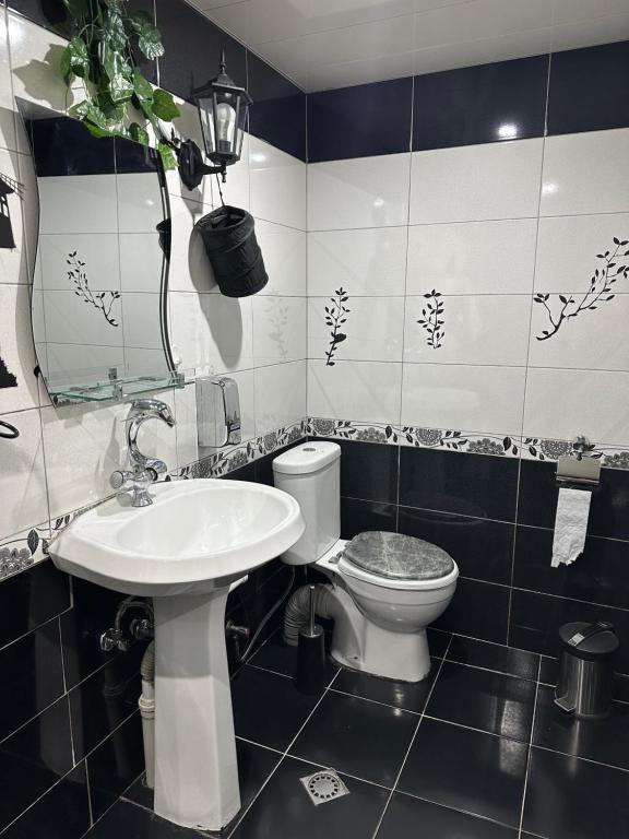 Koupelna v ubytování Apartment Lui