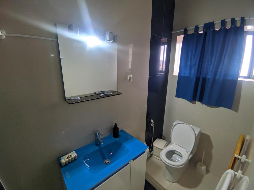 Koupelna v ubytování Casa TIANA