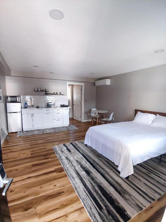 Kuchyň nebo kuchyňský kout v ubytování Vermont Suites