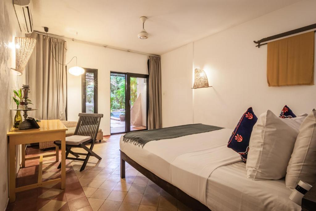 Postel nebo postele na pokoji v ubytování Maison 557