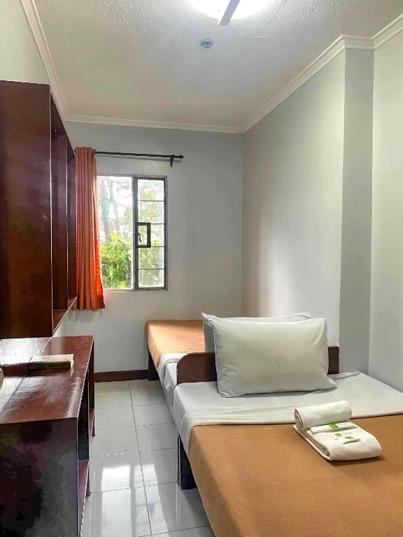 Postel nebo postele na pokoji v ubytování Albergo Hotel