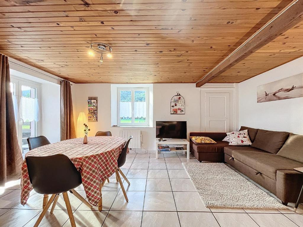Posezení v ubytování Apartment Au Calme