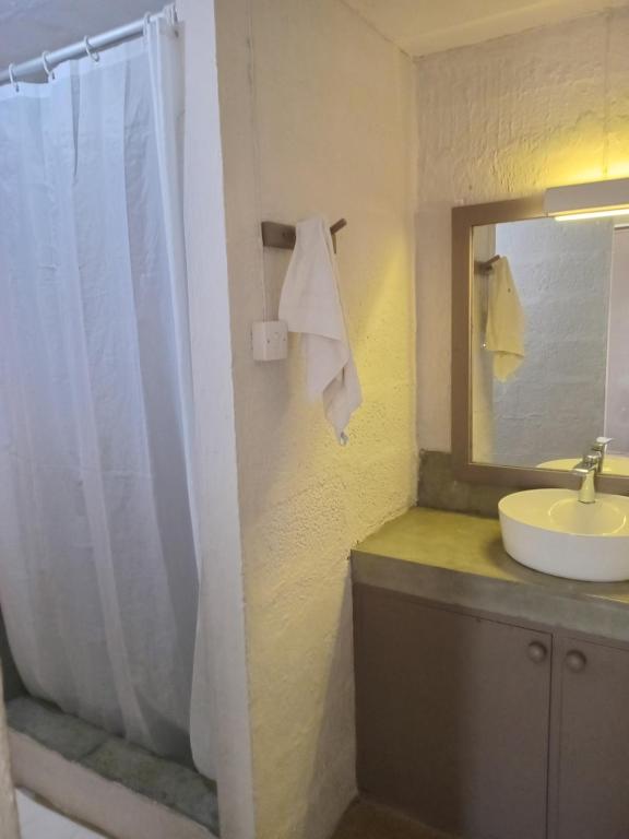 Koupelna v ubytování Fantaisie Lodges