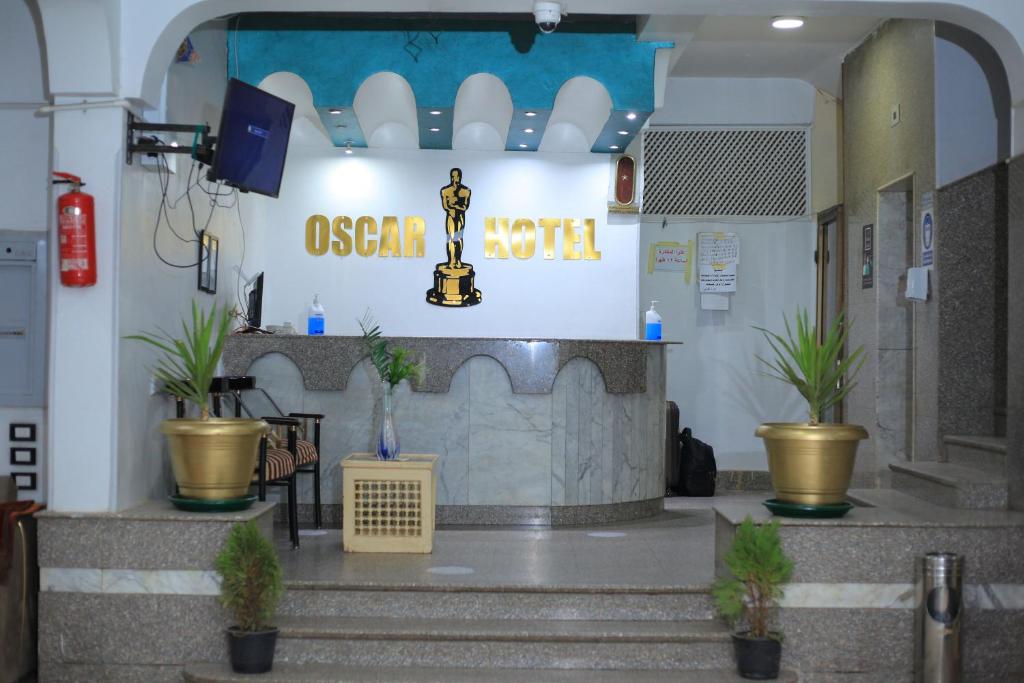 Certifikát, hodnocení, plakát nebo jiný dokument vystavený v ubytování Oscar Hotel