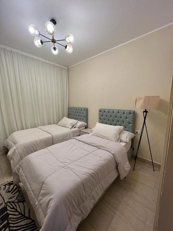 Postel nebo postele na pokoji v ubytování Super luxury hotel apartment