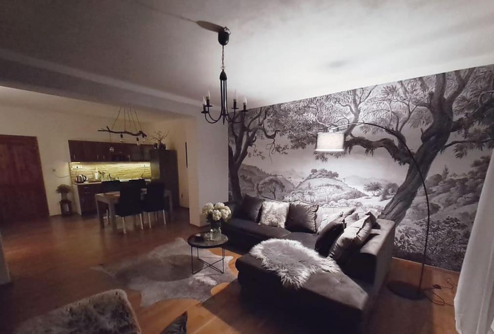 Posezení v ubytování Apartmán u Josefíny