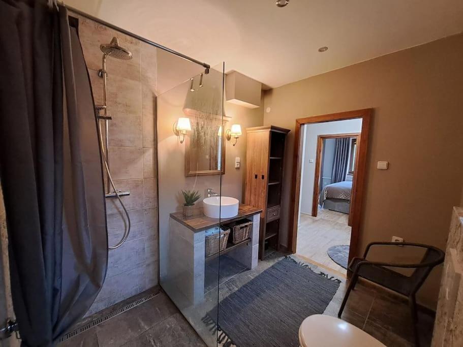 Posezení v ubytování Apartmán u Josefíny