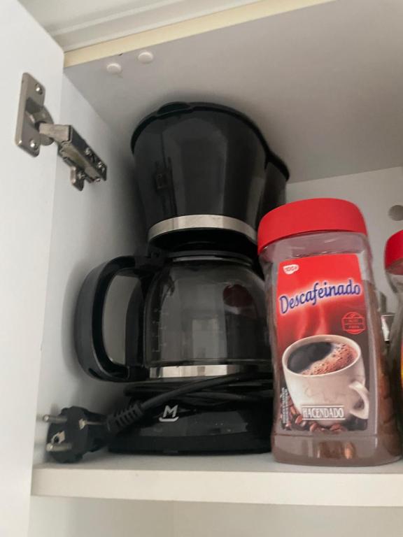 Příslušenství pro přípravu čaje a kávy v ubytování Mi Capricho