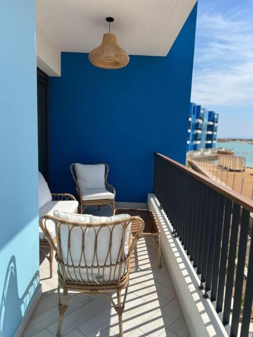 Balkón nebo terasa v ubytování Luxury Apt with Private Beach In Ayla