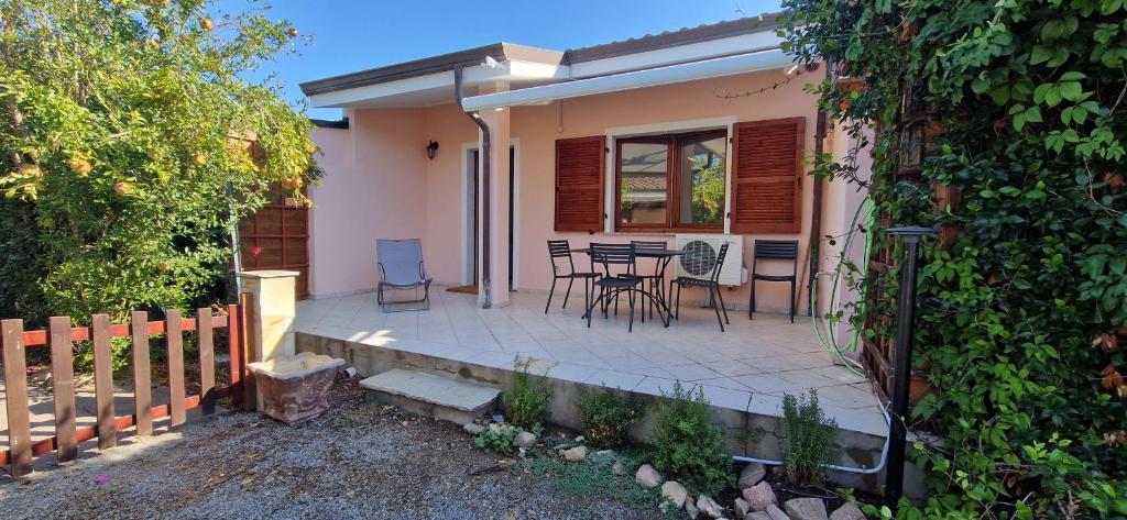 En balkon eller terrasse på Casa vacanza Mamaioa