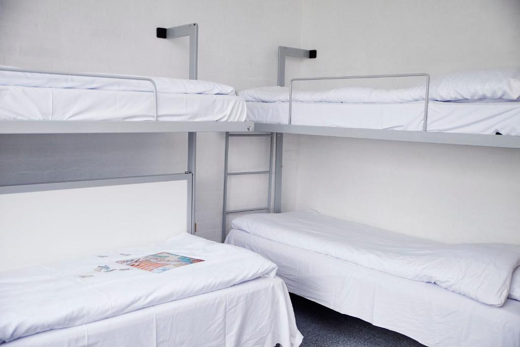 Voodi või voodid majutusasutuse Danhostel Ribe toas