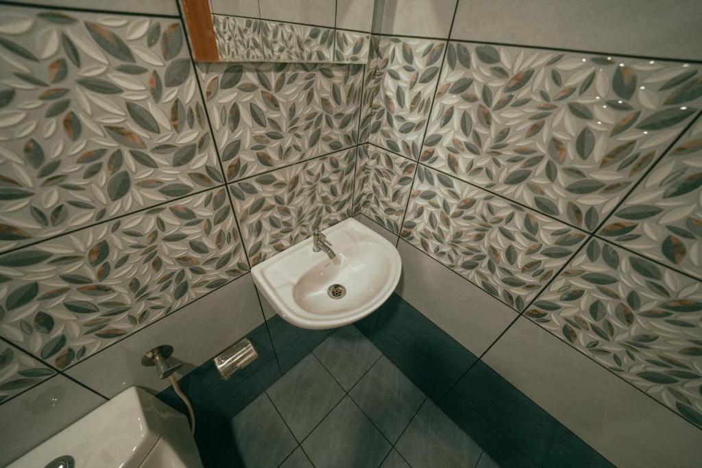 Koupelna v ubytování Marari Bobans villa