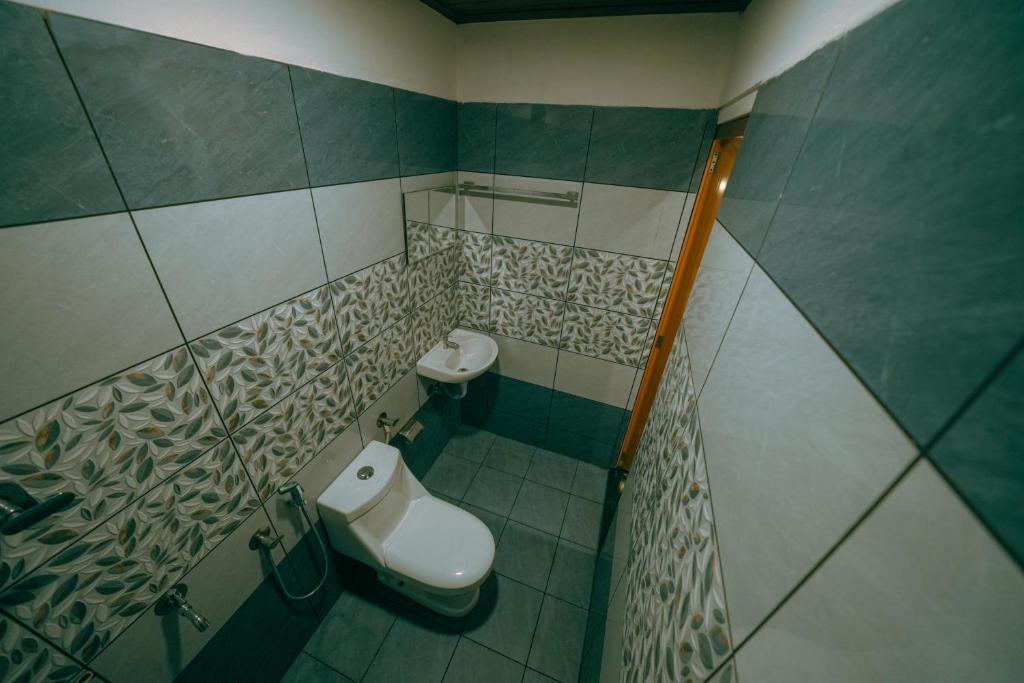 Koupelna v ubytování Marari Bobans villa