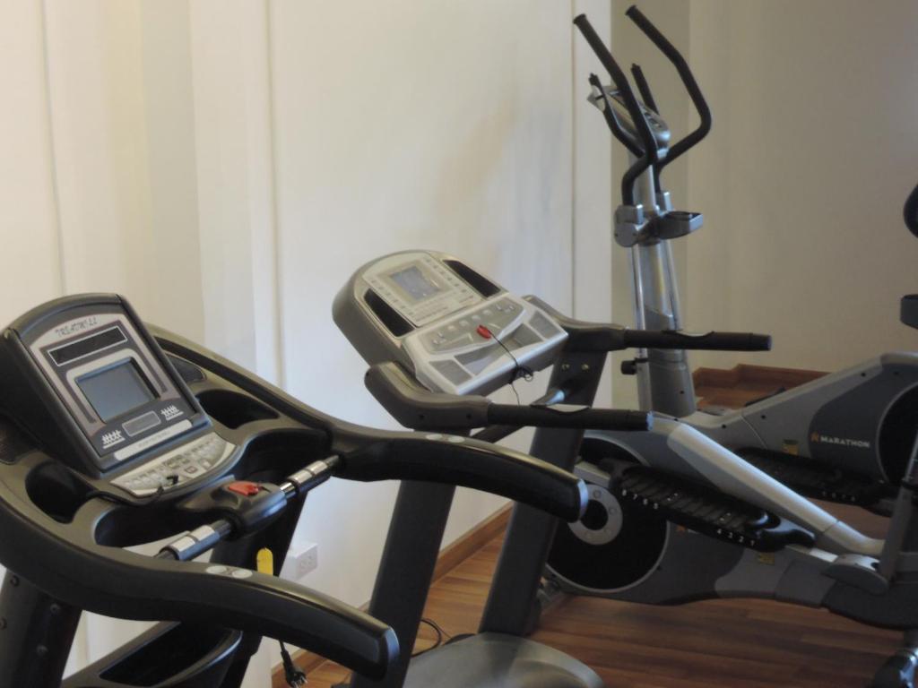 Fitness centrum a/nebo fitness zařízení v ubytování Mango Spa & Resort