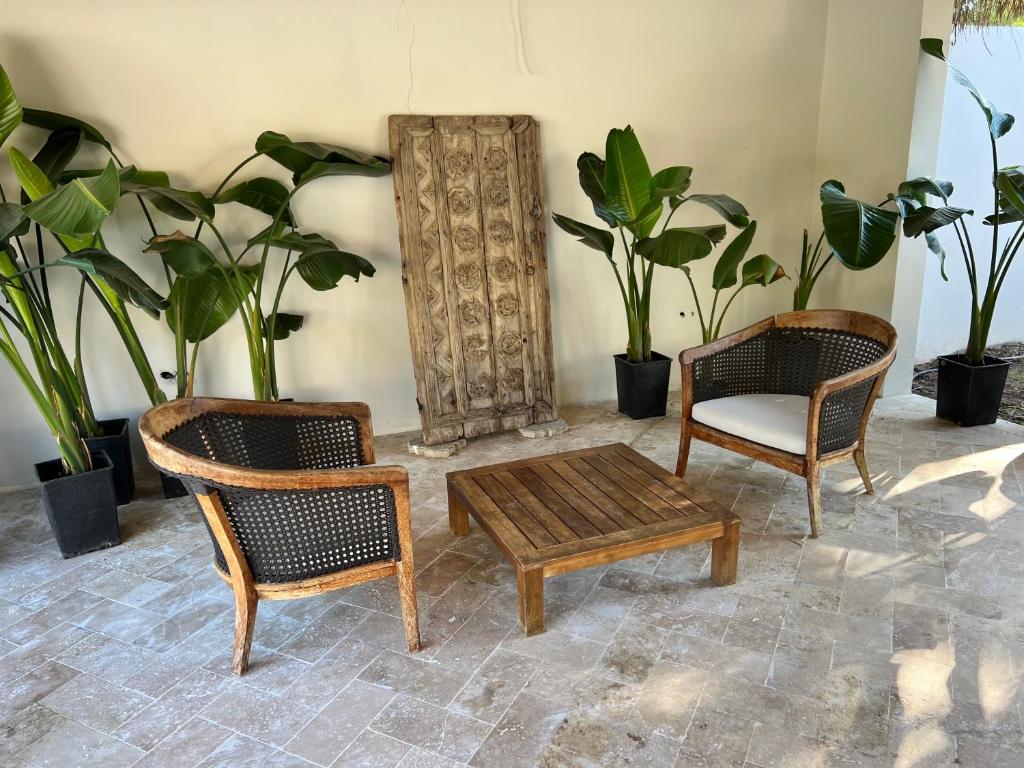 Posezení v ubytování Alicra Hotel Çıralı