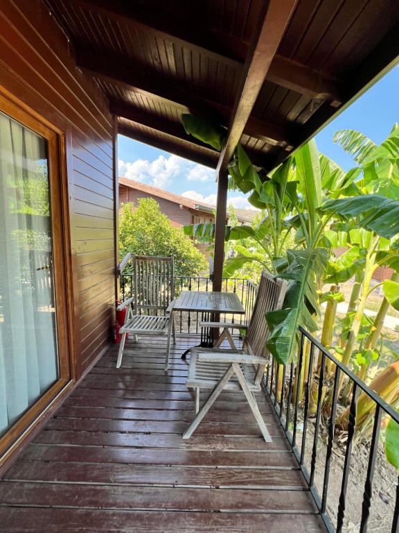 Balkón nebo terasa v ubytování Alicra Hotel Çıralı