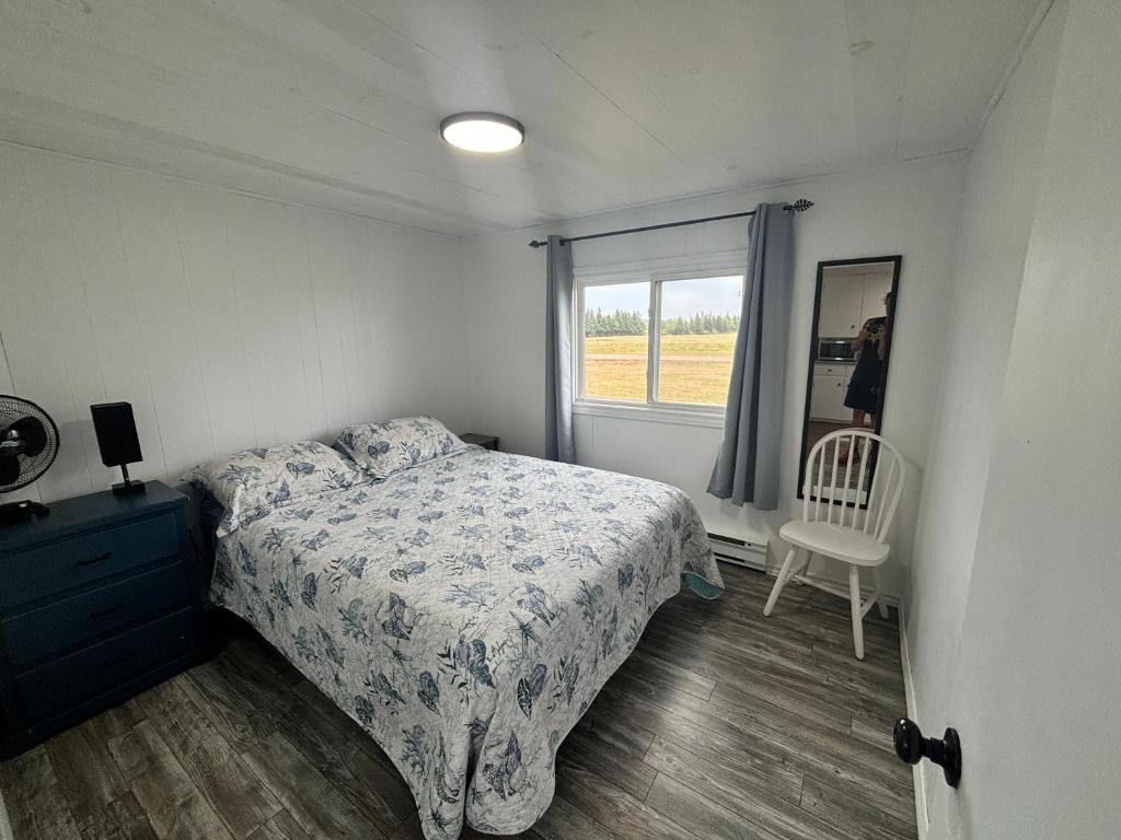 Postel nebo postele na pokoji v ubytování Cottages On PEI-Oceanfront