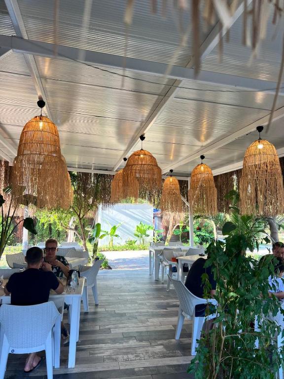 Restaurace v ubytování Alicra Hotel Çıralı