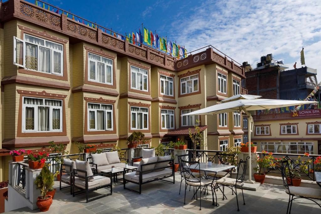 Budova, kde se hotel nachází