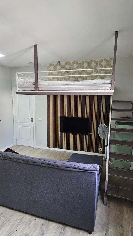 Postel nebo postele na pokoji v ubytování Apartamentos GARAKOTA