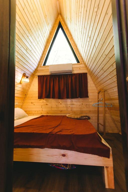 Postel nebo postele na pokoji v ubytování Cottage lima