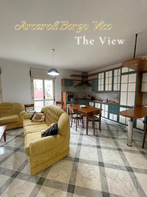 Posezení v ubytování Arcaroli Borgo Vico "The View"