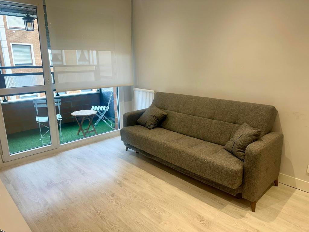 A seating area at Apartamento recién reformado en Barakaldo