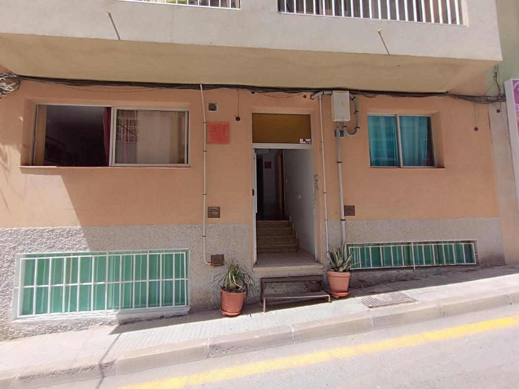 Budova, kde se apartmán nachází