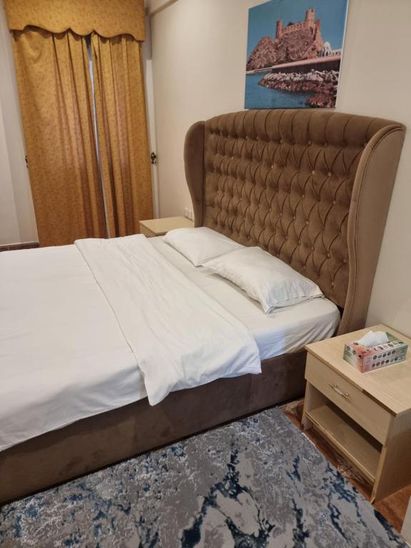 Postel nebo postele na pokoji v ubytování Marhabaa hotel Al Amarat