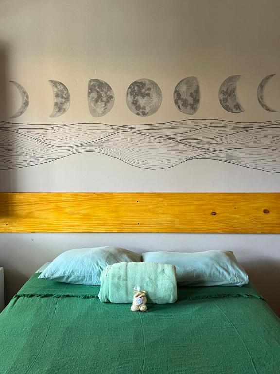 Postel nebo postele na pokoji v ubytování Recanto do cajueiro
