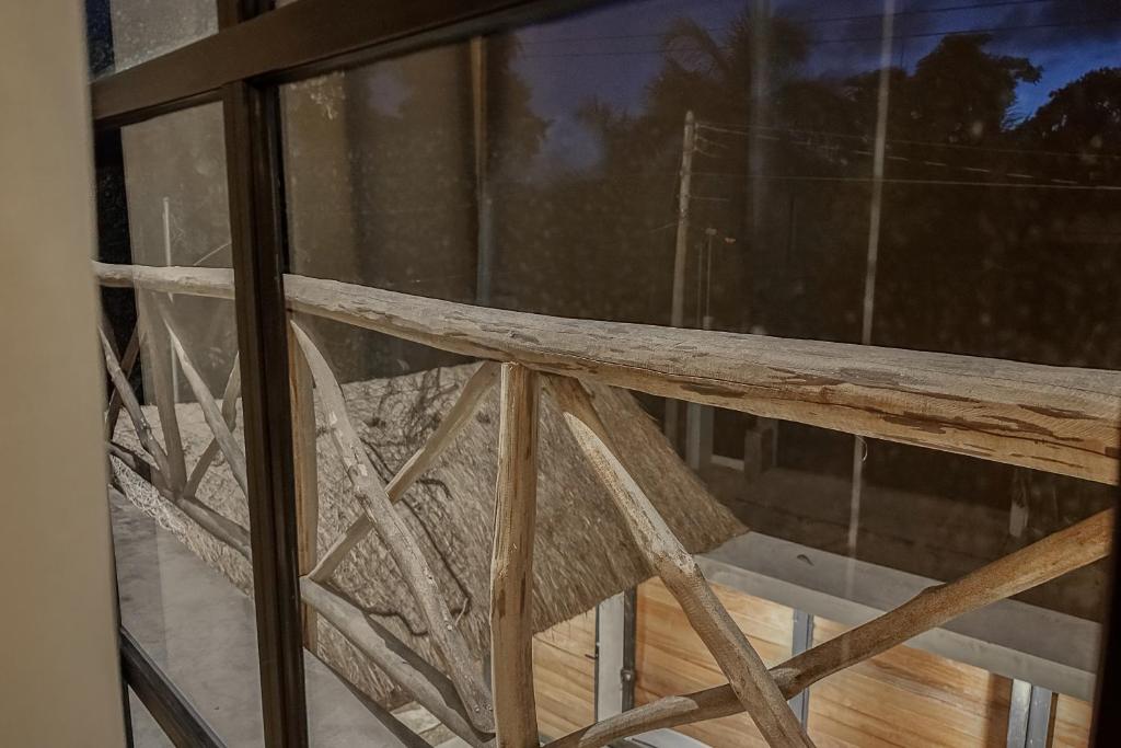 Balkón nebo terasa v ubytování Casa Kobaab Tulum