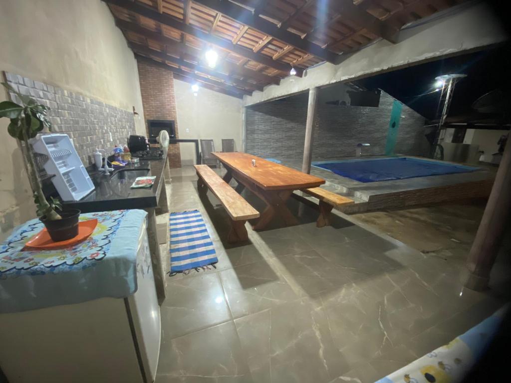 Kuchyň nebo kuchyňský kout v ubytování Casa Love