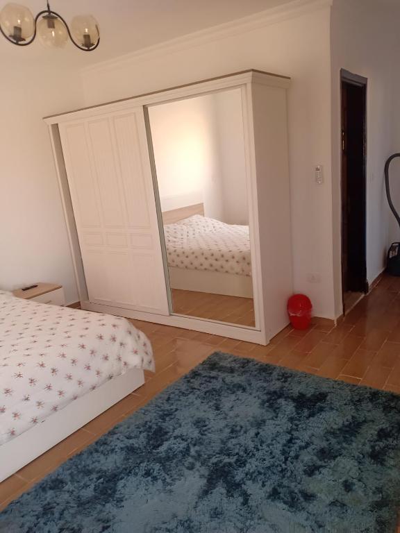 Postel nebo postele na pokoji v ubytování Maison de repos